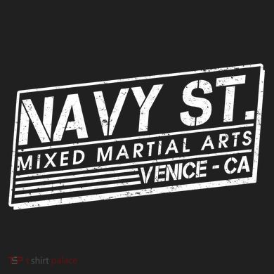 Navy St Mixed Martial Arts Venice Ca Comfort Colors T-Shirt