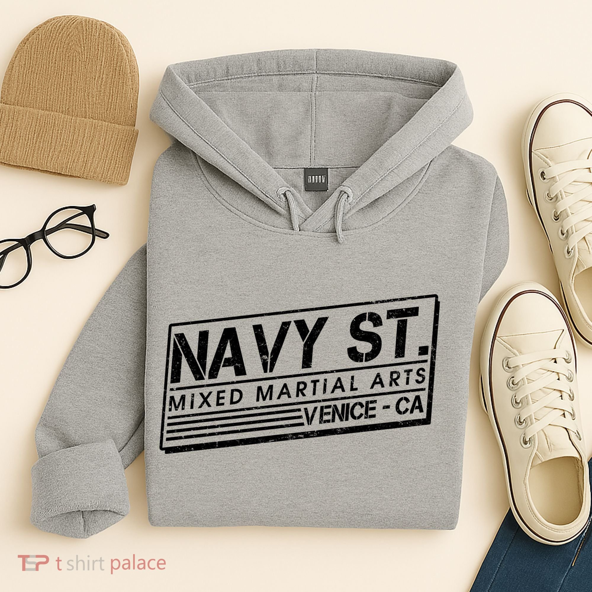 Navy St Mixed Martial Arts Venice Ca Hoodie