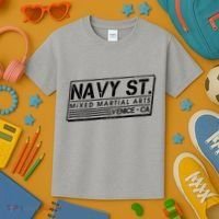 Navy St Mixed Martial Arts Venice Ca Kids T-Shirt thumb 3
