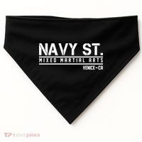Navy St Mixed Martial Arts Vince CA USA-Made Doggie Bandana thumb 0