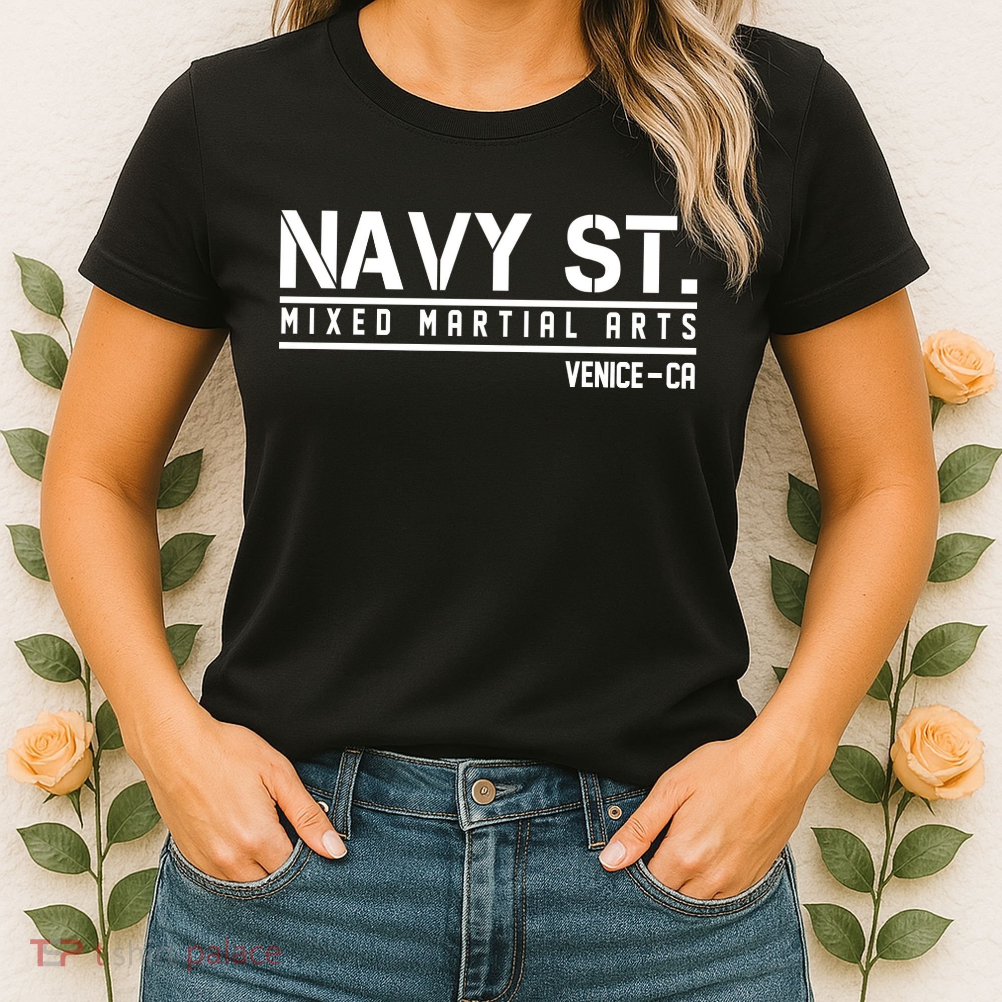 Navy St Mixed Martial Arts Vince CA Women's T-Shirt