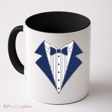Navy Tux Tuxedo Coffee Mug