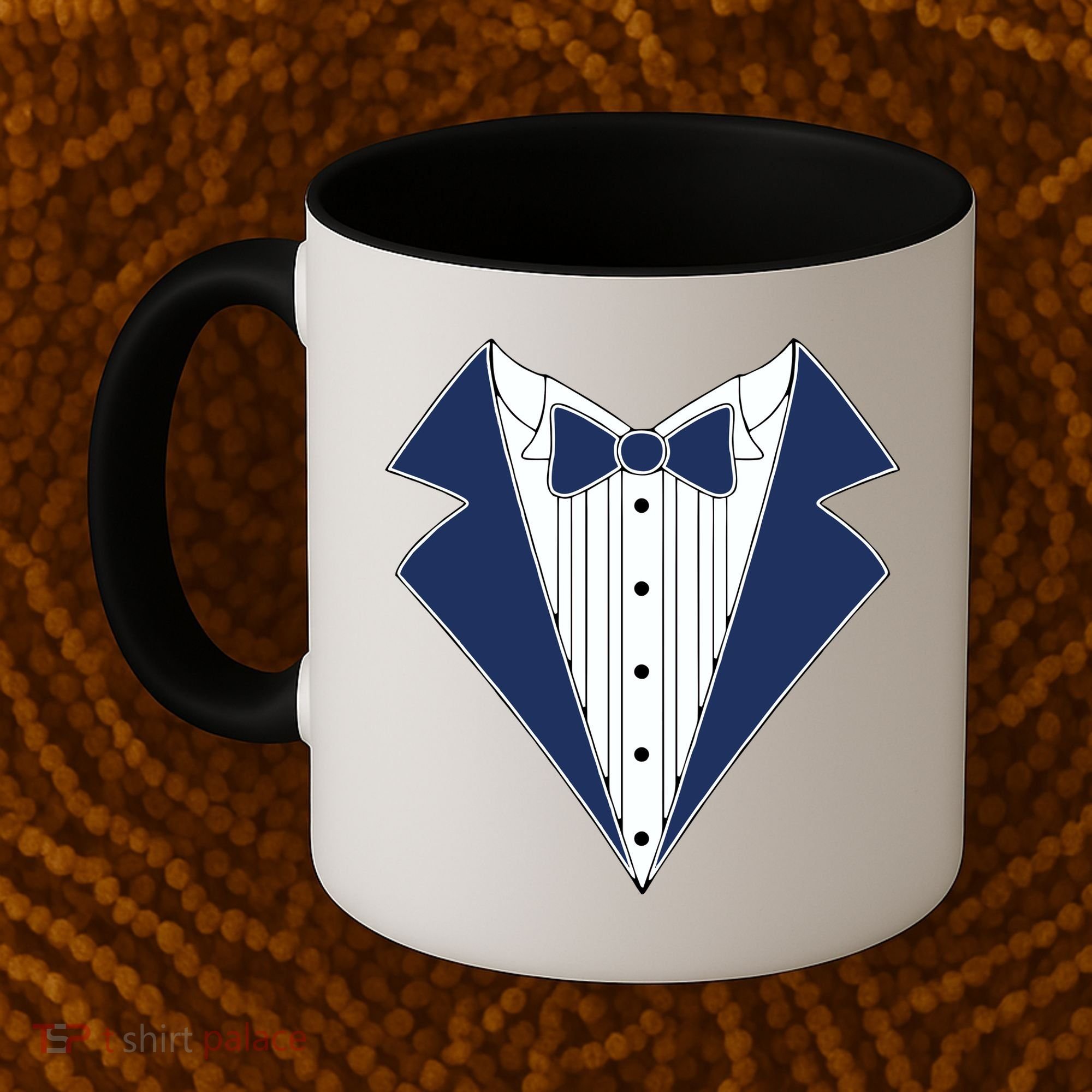 Navy Tux Tuxedo Coffee Mug