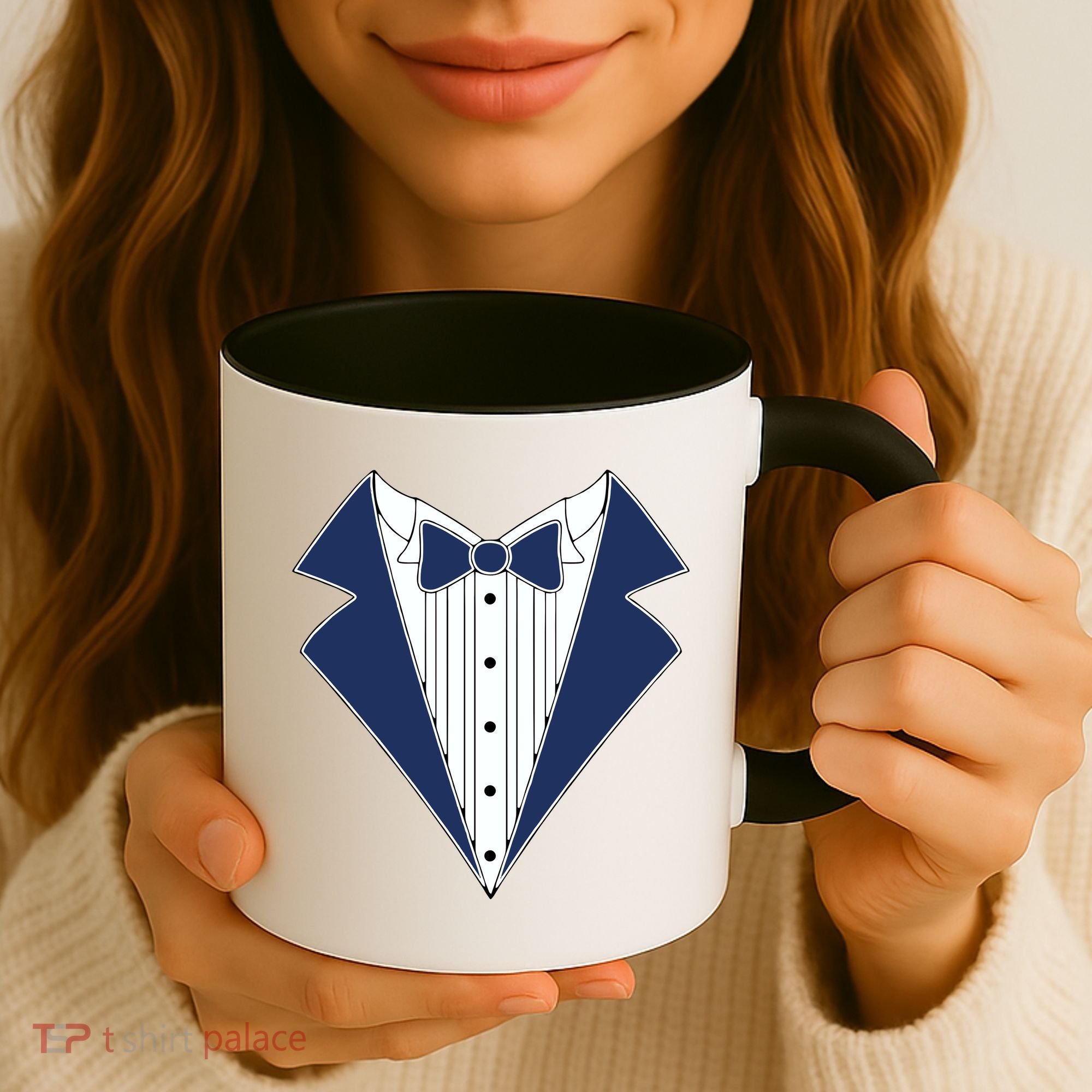 Navy Tux Tuxedo Coffee Mug