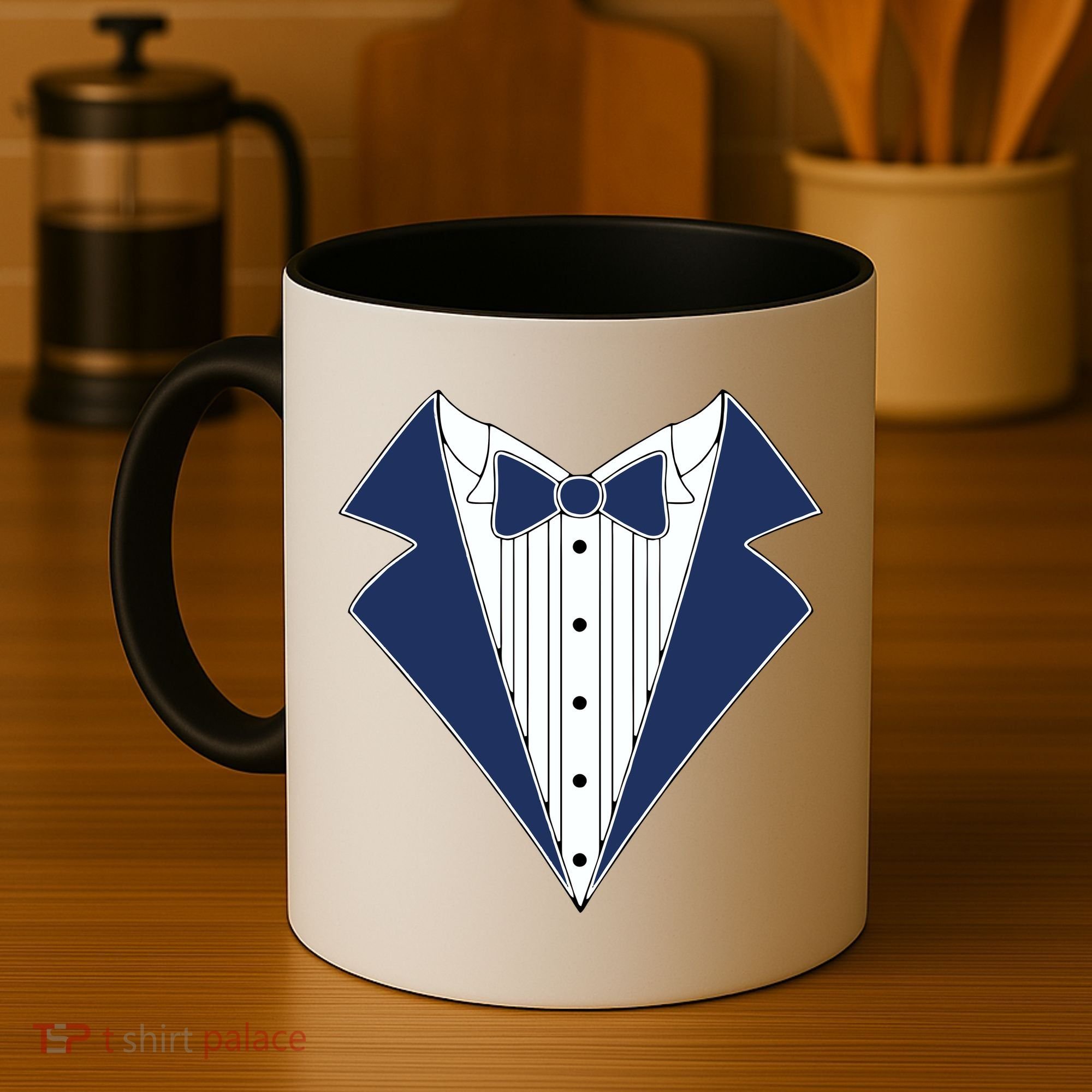 Navy Tux Tuxedo Coffee Mug