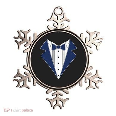 Navy Tux Tuxedo Ornament