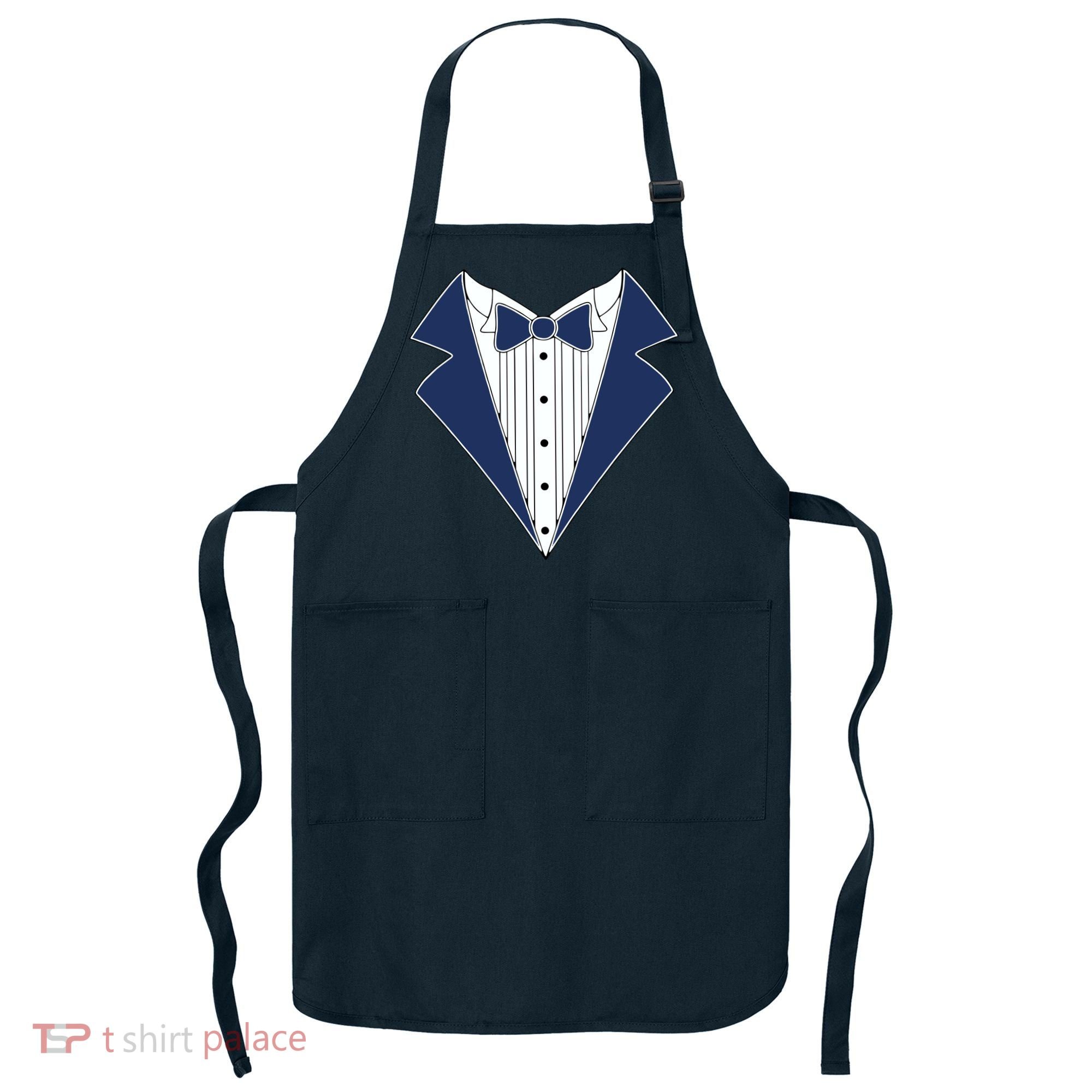 Navy Tux Tuxedo Apron
