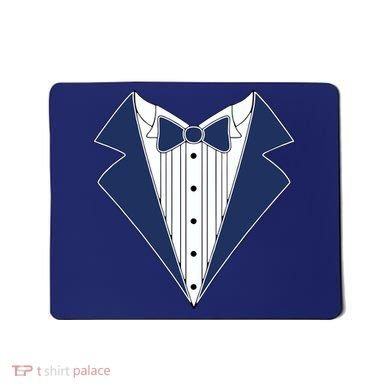 Navy Tux Tuxedo Mousepad
