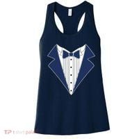Navy Tux Tuxedo Women's Tank Top thumb 0