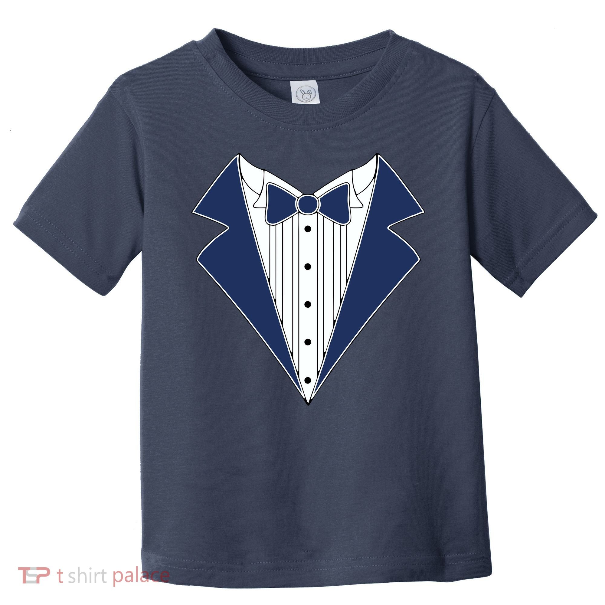 Navy Tux Tuxedo Toddler T-Shirt