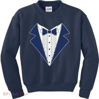 Navy Tux Tuxedo Kids Sweatshirt thumb 0