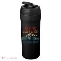 Not All Who Wander Are Lost Some Are Looking For Cool Rocks 24oz Duet Stainless Steel Tumbler thumb 3
