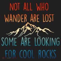 Not All Who Wander Are Lost Some Are Looking For Cool Rocks Kids Long Sleeve Plaid Pajama Set thumb 2