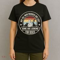 Not All Who Wander Are Lost Disc Golf Father's Day T-Shirt thumb 4