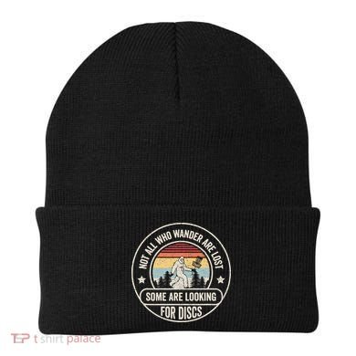 Not All Who Wander Are Lost Disc Golf Father's Day Beanie
