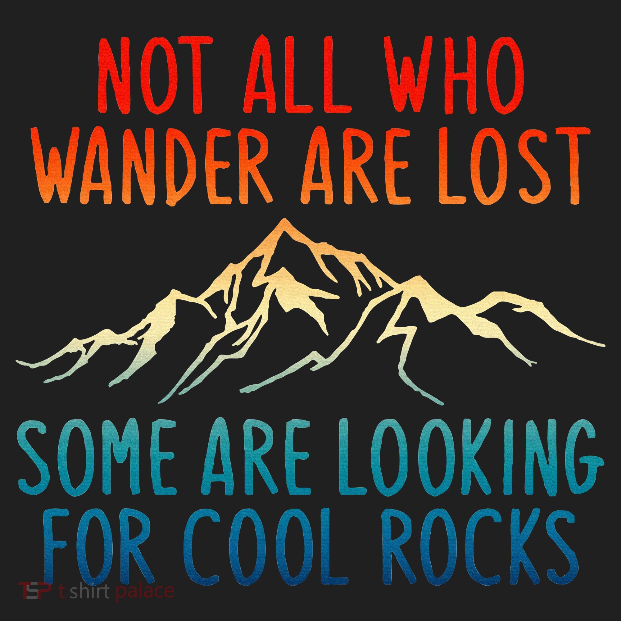 Not All Who Wander Are Lost Some Are Looking For Cool Rocks Beanie