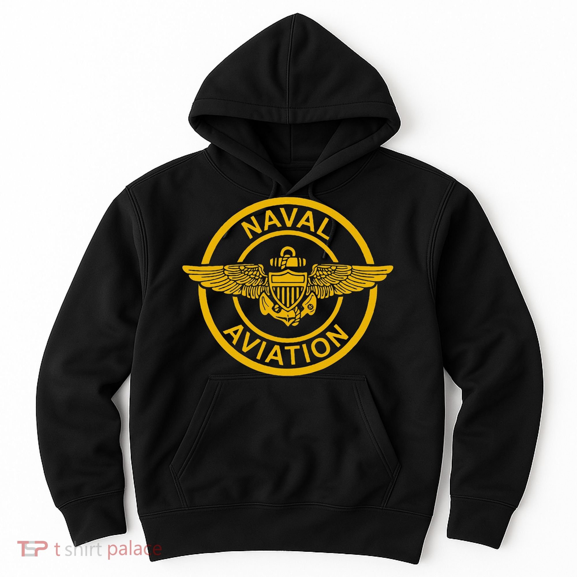 Naval Aviation Wings Patch Hoodie