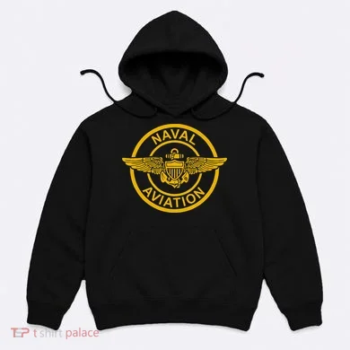 Naval Aviation Wings Patch Hoodie
