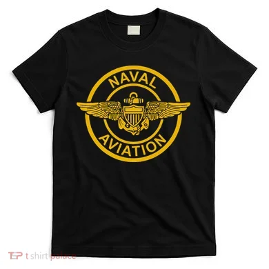 Naval Aviation Wings Patch T-Shirt
