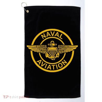 Naval Aviation Wings Patch Golf Towel