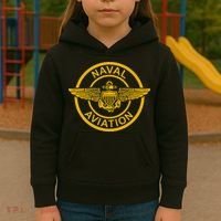 Naval Aviation Wings Patch Kids Hoodie thumb 3
