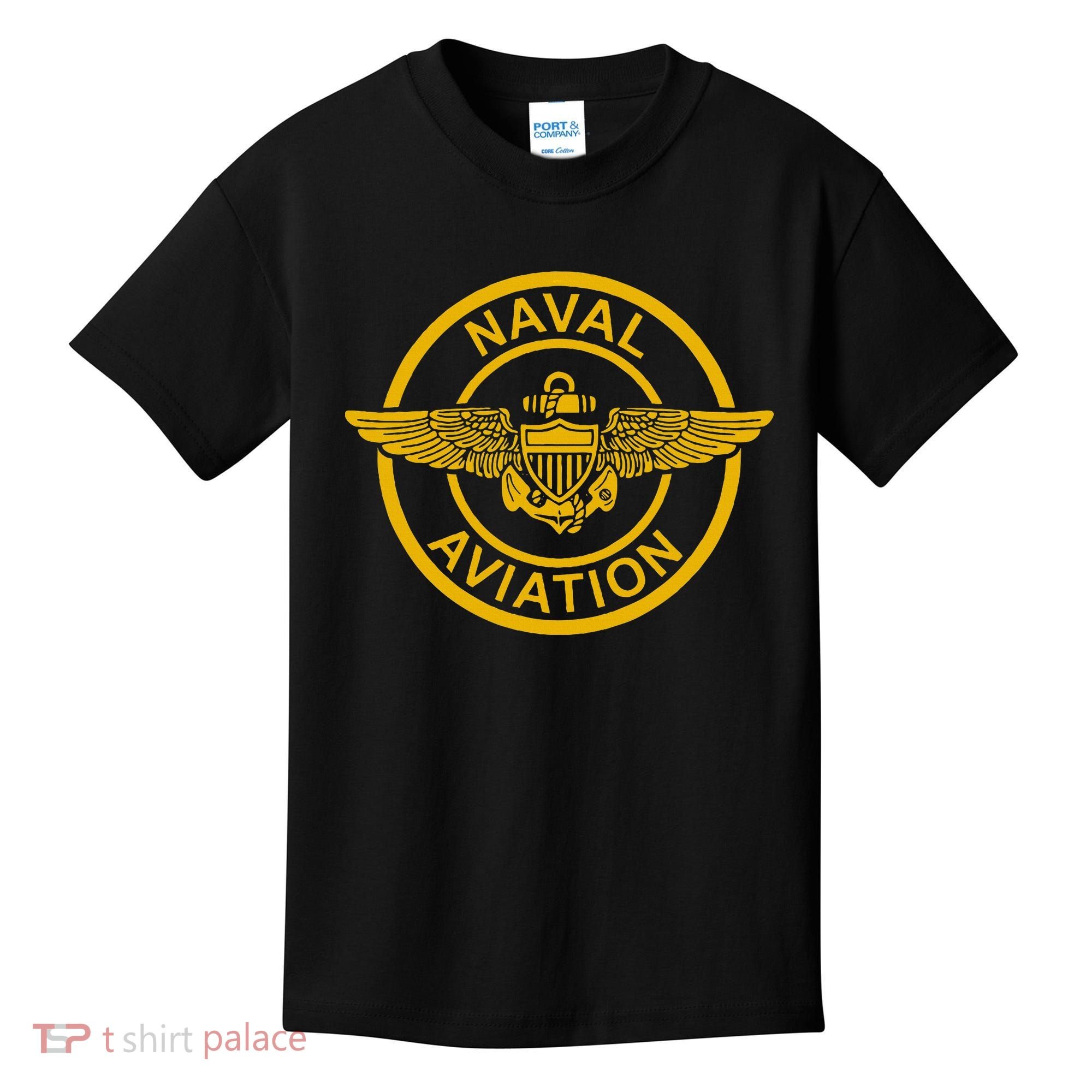 Naval Aviation Wings Patch Kids T-Shirt