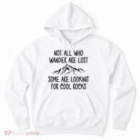 Not All Who Wander Are Lost Some Are Looking For Cool Rocks Hoodie thumb 0