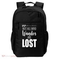 Not All Who Wander Are Lost Arrow Backpack thumb 0