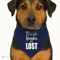 Not All Who Wander Are Lost Arrow USA-Made Doggie Bandana thumb 1