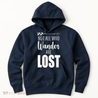 Not All Who Wander Are Lost Arrow Hoodie thumb 0