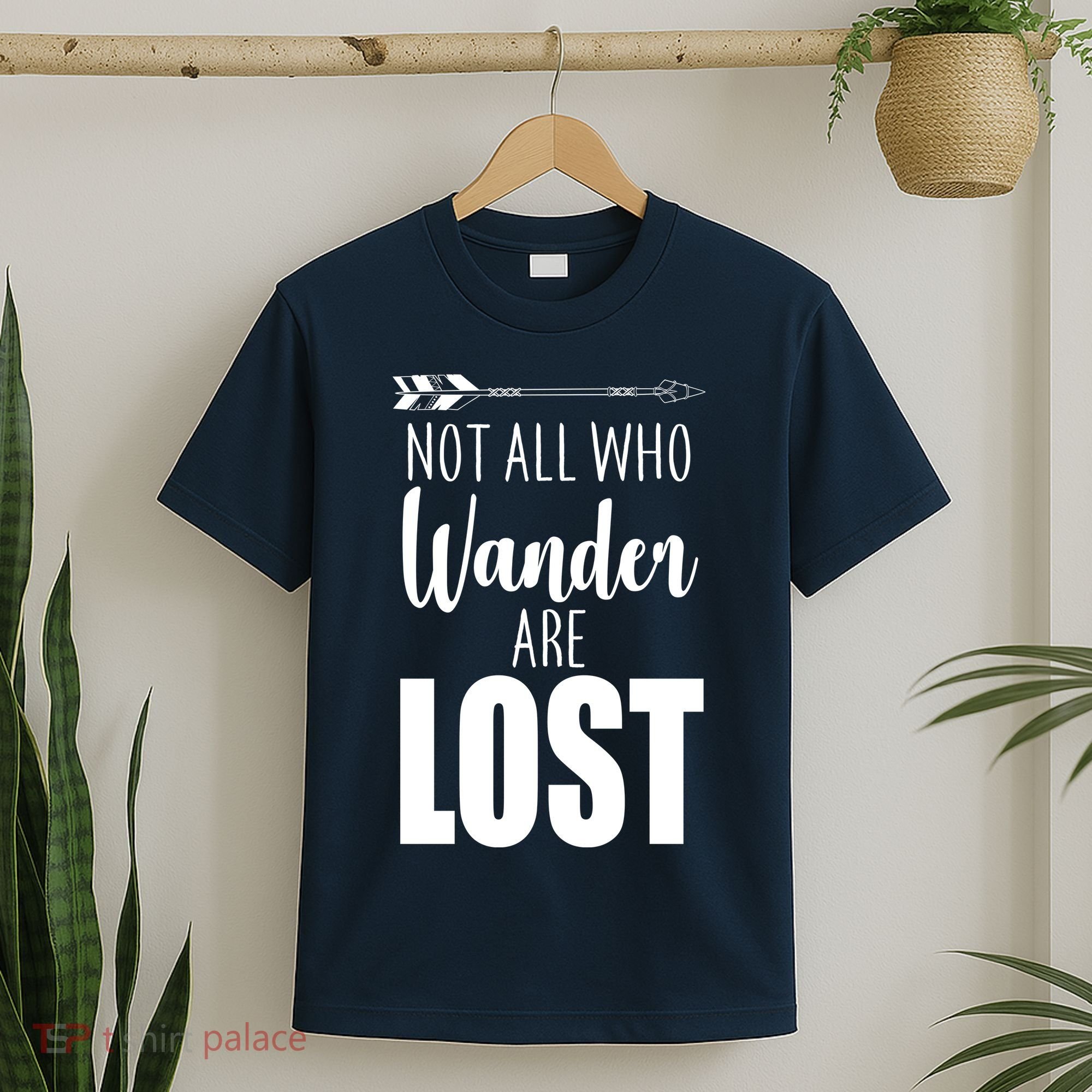 Not All Who Wander Are Lost Arrow T-Shirt