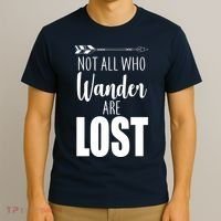 Not All Who Wander Are Lost Arrow T-Shirt thumb 3