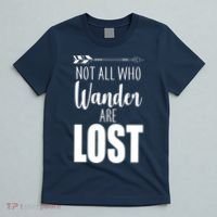 Not All Who Wander Are Lost Arrow T-Shirt thumb 5