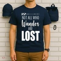 Not All Who Wander Are Lost Arrow T-Shirt thumb 6