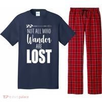 Not All Who Wander Are Lost Arrow Pajama Set thumb 0