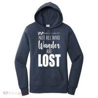 Not All Who Wander Are Lost Arrow Women's Hoodie thumb 0