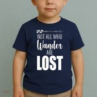 Not All Who Wander Are Lost Arrow Toddler T-Shirt thumb 2