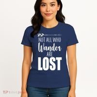 Not All Who Wander Are Lost Arrow Women's T-Shirt thumb 4