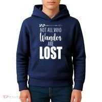 Not All Who Wander Are Lost Arrow Kids Hoodie thumb 4