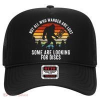 Not All Who Wander Are Lost Disc Golf Bigfoot Sasquatch Hat thumb 0