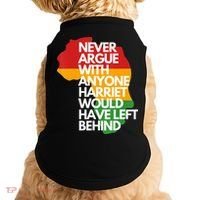 Never Argue With Anyone Harriet Would Have Left Behind Doggie Tank thumb 0
