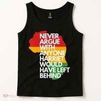Never Argue With Anyone Harriet Would Have Left Behind Tank Top thumb 2