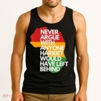Never Argue With Anyone Harriet Would Have Left Behind Tank Top thumb 3