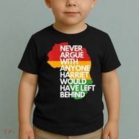 Never Argue With Anyone Harriet Would Have Left Behind Toddler T-Shirt thumb 2