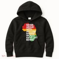 Never Argue With Anyone Harriet Would Have Left Behind Kids Hoodie thumb 0