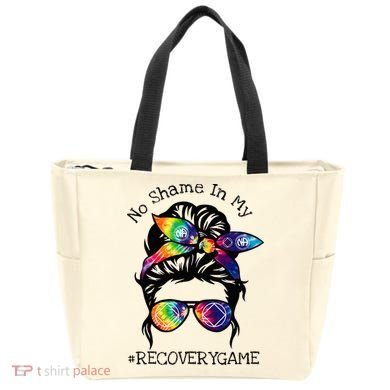 Narcotics Anonymous Womens Sobriety Gifts AA NA Tote Bag