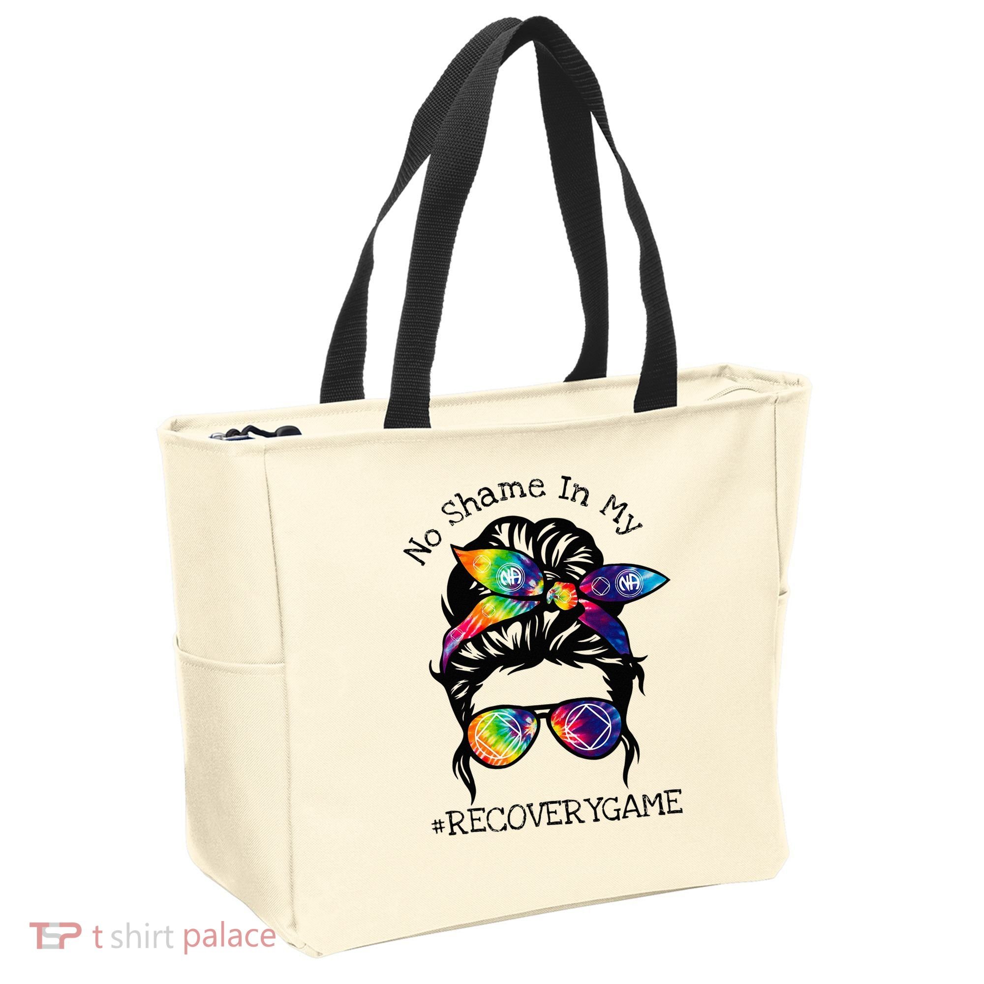Narcotics Anonymous Womens Sobriety Gifts AA NA Tote Bag