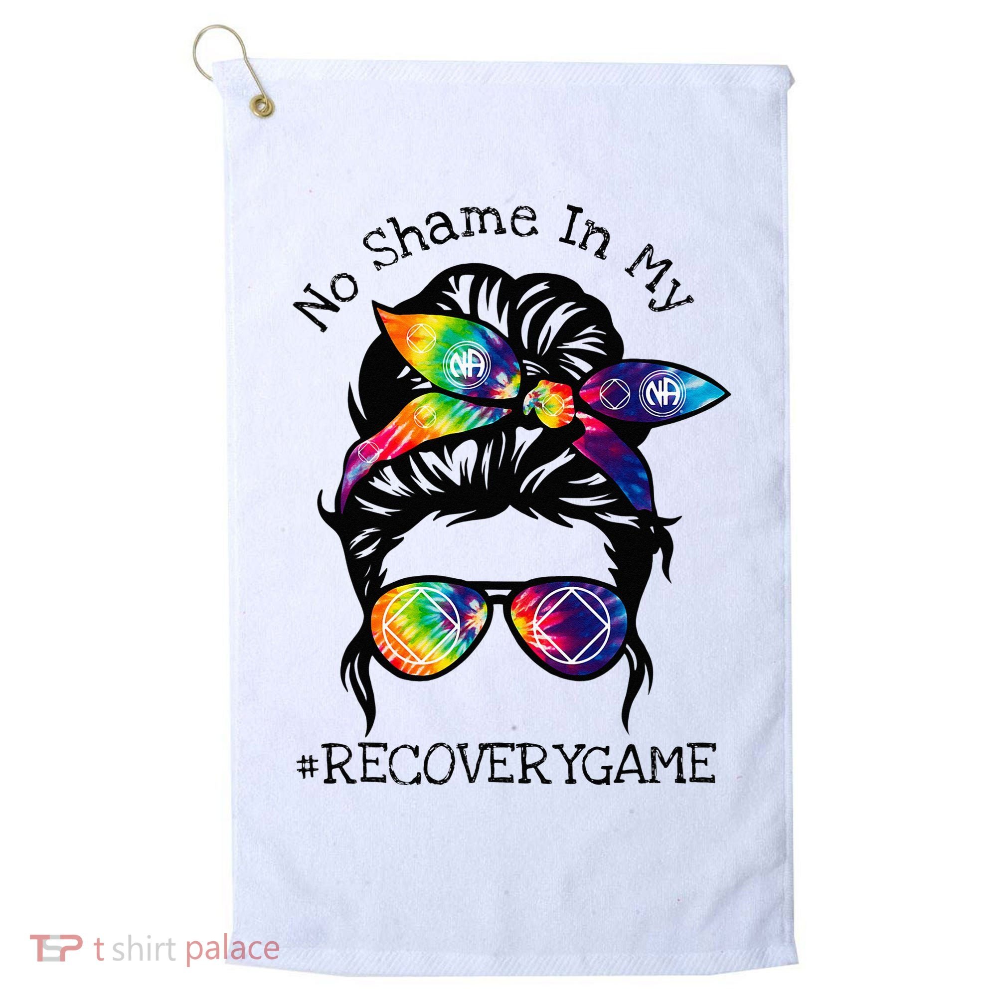 Narcotics Anonymous Womens Sobriety Gifts AA NA Golf Towel