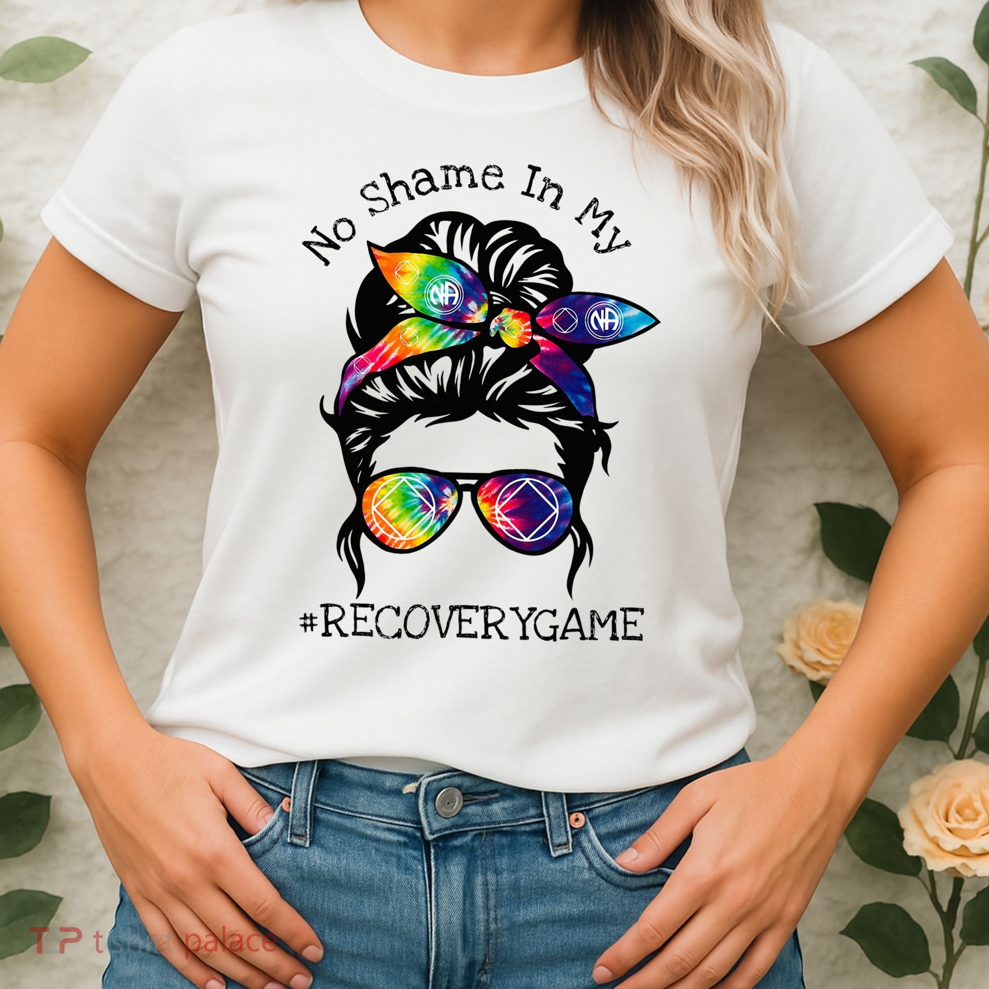 Narcotics Anonymous Womens Sobriety Gifts AA NA Women's T-Shirt