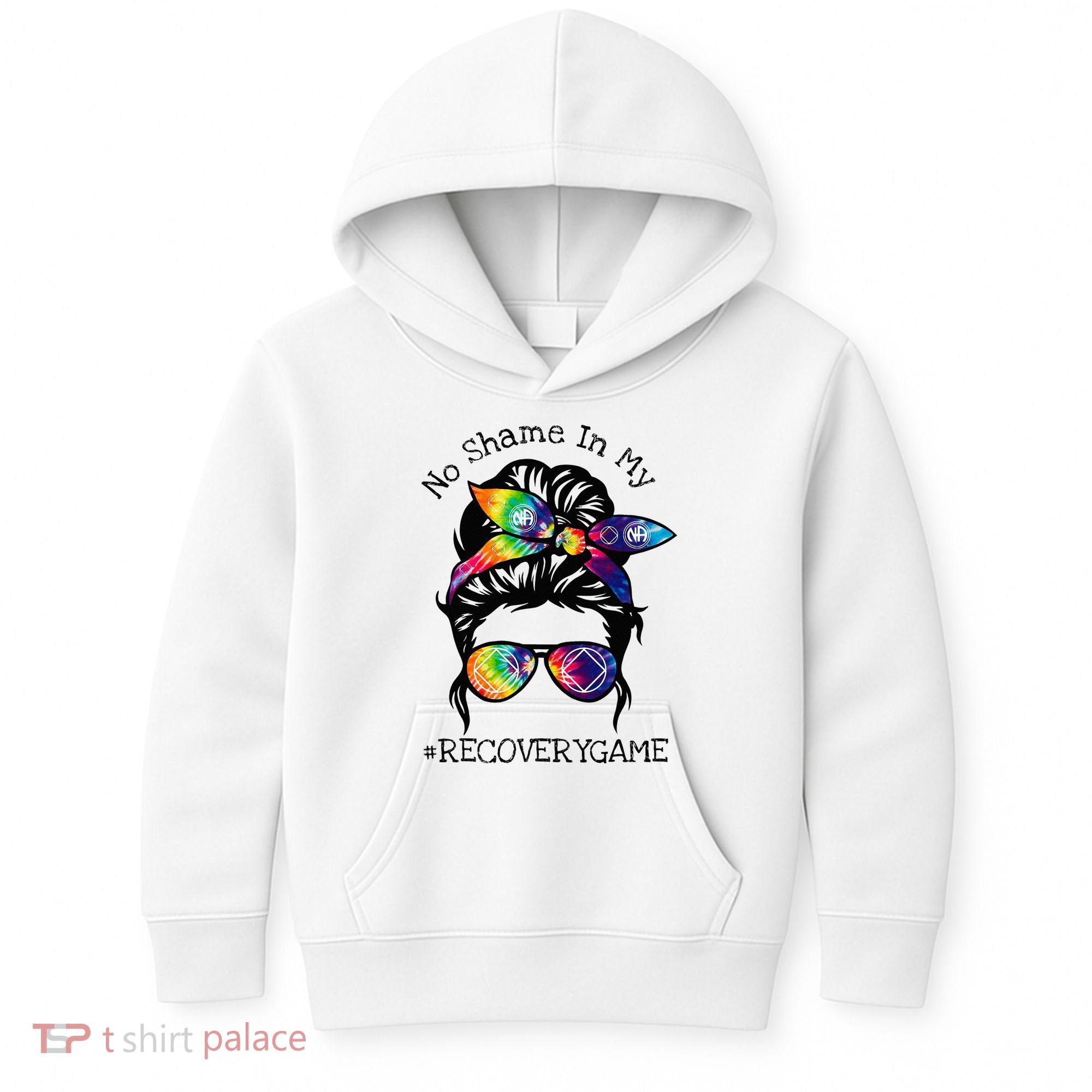Narcotics Anonymous Womens Sobriety Gifts AA NA Kids Hoodie
